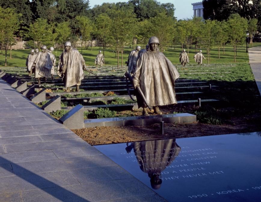 The field of service — those who crossed for a country not their own.